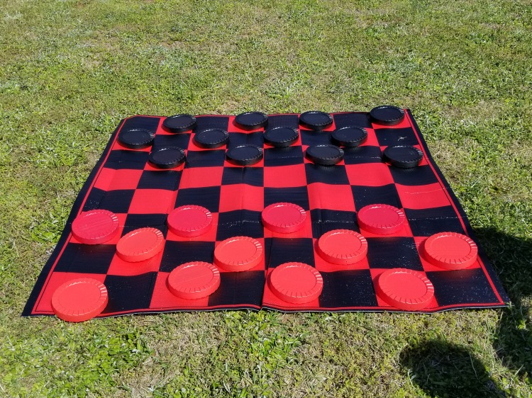 Jumbo Checkers Interactive Game