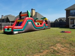 40ft Tropical Obstacle Course Dry