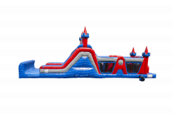 50ft20Castle20Obstacle20Course202 1710782868 50ft Castle Obstacle Course with 16ft Slide